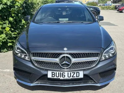 Used Mercedes CLS220 Shooting Brake AMG line 177 HP (130 kW) 2016 Grey Estate