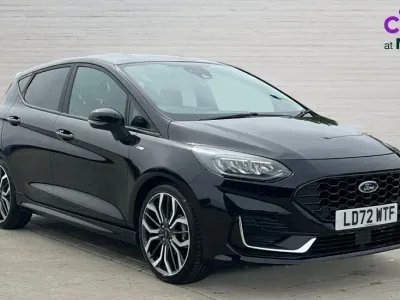 Used Ford Fiesta ST-Line 125 HP (91 kW) 2022 Black Hatchback