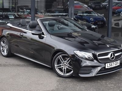 used Mercedes E220 E Class 2.0AMG Line (Premium) Cabriolet 2dr Diesel G Tronic+ Euro 6 (s/s) (194 ps)