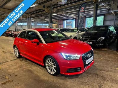 Used Audi A1 S-Line 116 HP (85 kW) 2015 Red Hatchback