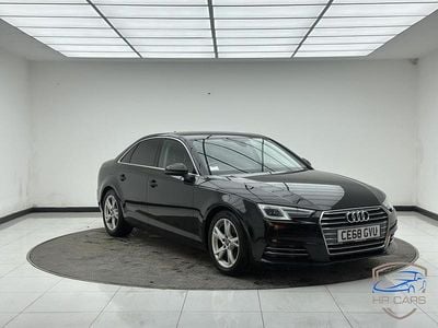 Used Audi A4 Sport 150 HP (110 kW) 2018 Black Sedan