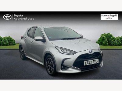 Used Toyota Yaris Hybrid Design 2022 Silver Hatchback