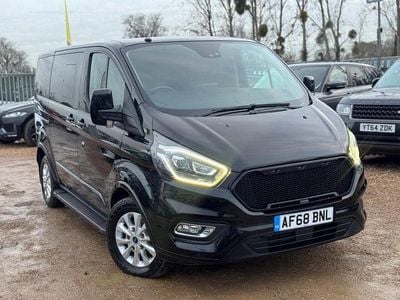 Used Ford Tourneo Custom Titanium X 2018 Black Van
