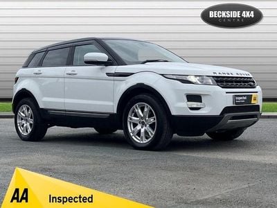 White Used 2013 Land Rover Range Rover evoque Pure SUV | £8,750 (Fair price)