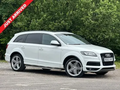 Used Audi Q7 S-line plus 245 HP (180 kW) 2013 White SUV