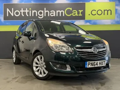 Used Vauxhall Meriva 140 HP (102 kW) 2014 Green MPV