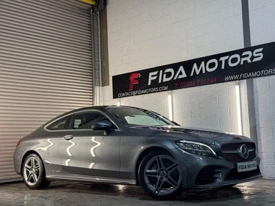 Grey Used 2019 Mercedes C200 AMG line Coupe | £17,995 (Fair price)