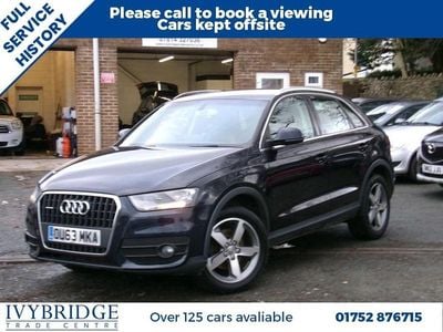 Blue Used 2013 Audi Q3 Design SUV | £6,650 (Fair price)