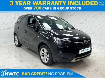 Used Vauxhall Crossland X Business Edition 130 HP (95 kW) 2019 Black SUV