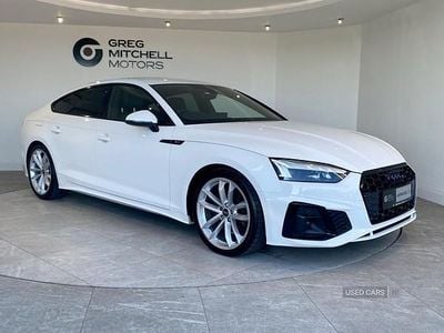 Begagnad Audi A5 S-Line 2023 Vit Sportkupé