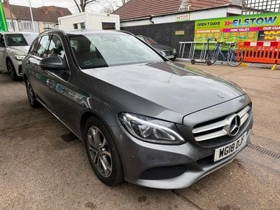 Used Mercedes C220 2018 Grey Estate