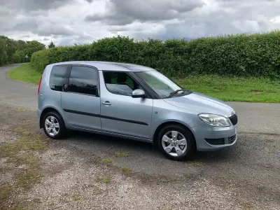 Used Skoda Roomster SE 105 HP (77 kW) 2011 Blue MPV