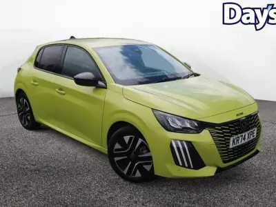 Używany Peugeot 208 Allure 100 KM (73 kW) 2024 Żółty Hatchback