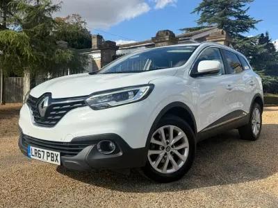Used Renault Kadjar Dynamique 130 HP (95 kW) 2017 White SUV