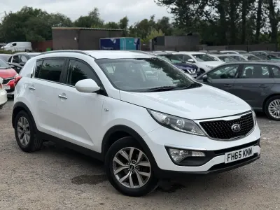Used Kia Sportage 2015 White SUV