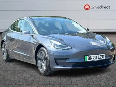Usado Tesla Model 3 Standard Range 239 kW (325 CV) 2020 Gris Berlina