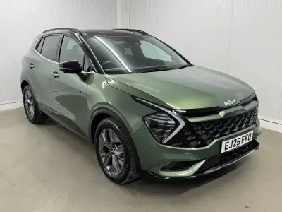 Begagnad Kia Sportage GT-Line S 235 HK (172 kW) 2025 Grön SUV