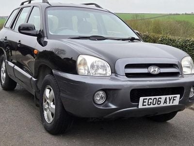 Used Hyundai Santa Fe 168 HP (123 kW) 2006 Black SUV