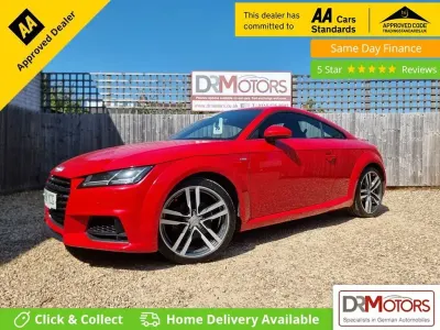 Used Audi TT S-Line 184 HP (135 kW) 2018 Red Coupe
