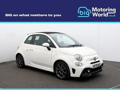 used Abarth 595C 1.4 T-Jet 70th Cabrio 2dr Petrol Manual Euro 6 (145 ps) Parking Camera