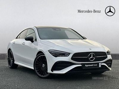 Used Mercedes CLA220 AMG Line Premium Plus 190 HP (139 kW) 2025 White Sedan