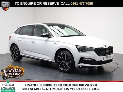 White Used 2022 Skoda Scala Monte Carlo Hatchback | £14,970 (Good price)