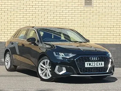Used Audi A3 Sport 150 HP (110 kW) 2023 Black Sedan