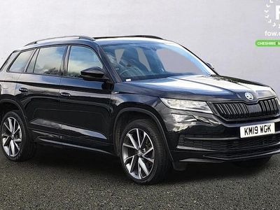 Used Skoda Kodiaq SportLine 190 HP (139 kW) 2019 Black SUV