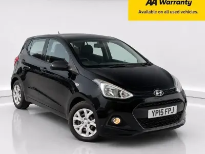Używany Hyundai i10 67 KM (49 kW) 2015 Czarny Hatchback