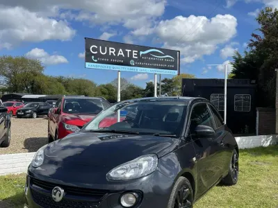 Used Vauxhall Adam S 70 HP (51 kW) 2017 Black Hatchback