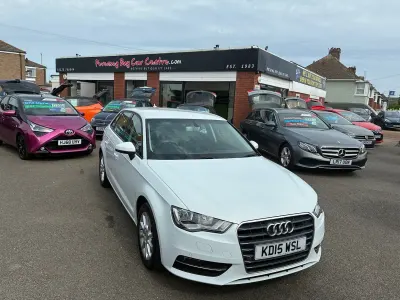 Used Audi A3 Design 2015 White Hatchback