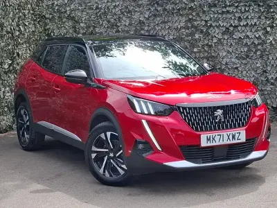 Used Peugeot 2008 GTi 110 HP (80 kW) 2021 Red SUV
