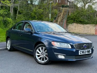Used Volvo S80 SE Lux 163 HP (119 kW) 2013 Blue Sedan