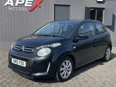 Used Citroën C1 Feel 68 HP (50 kW) 2015 Black Hatchback