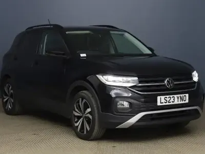 Used VW T-Cross Black Edition 95 HP (69 kW) 2023 Black SUV