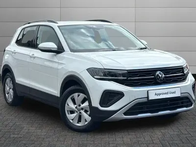Used VW T-Cross Life 95 HP (69 kW) 2025 Pure white SUV