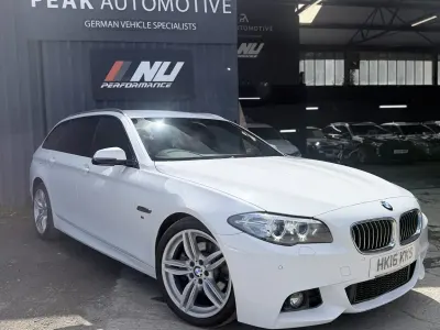 Begagnad BMW 520 M Sport 2016 Vit Kombi