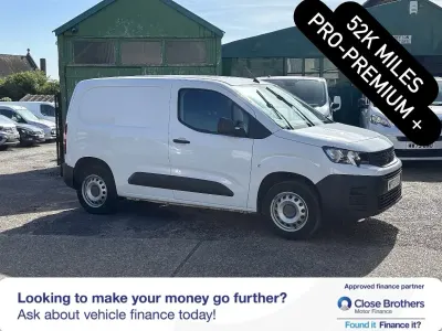 Used Peugeot Partner Premium 2024 White MPV