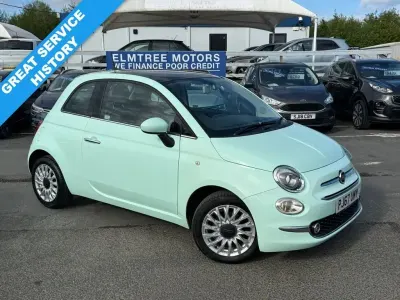 Gebraucht Fiat 500 Lounge 69 PS (50 kW) 2017 Grün Kleinwagen
