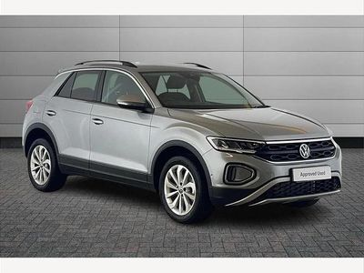 Pyrite silver Used 2025 VW T-Roc Match SUV | £21,190 (Fair price)