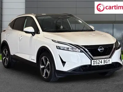 Used Nissan Qashqai N-Connecta 190 HP (139 kW) 2024 White SUV