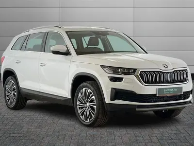 Second-hand Skoda Kodiaq SE L Executive 150 CP (110 kW) 2024 Alb SUV