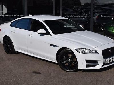 Used Jaguar XF R-Sport 180 HP (132 kW) 2016 White Sedan
