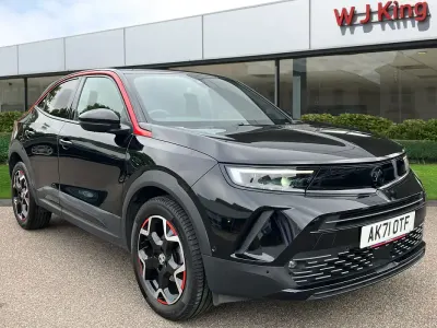 Used Vauxhall Mokka SRi 130 HP (95 kW) 2021 Black SUV