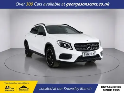 Used Mercedes GLA180 AMG line 122 HP (89 kW) 2019 White SUV