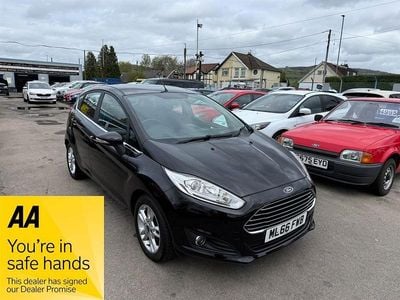 Used Ford Fiesta Zetec 2016 Black Hatchback