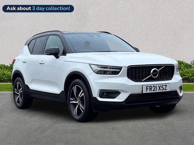 White Used 2021 Volvo XC40 R-Design SUV | £24,599 (Fair price)