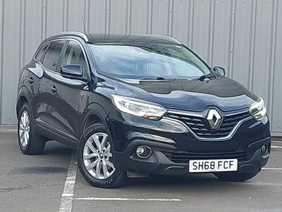 Black Used 2018 Renault Kadjar Dynamique SUV | £8,398 (Fair price)