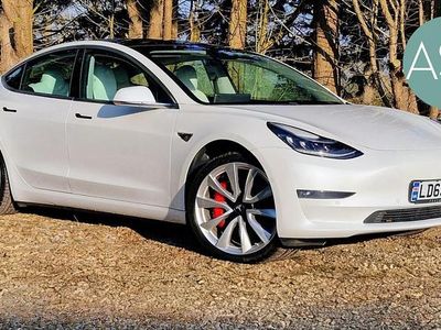 Used Tesla Model 3 Performance 461 kW (627 HP) 2019 White Sedan