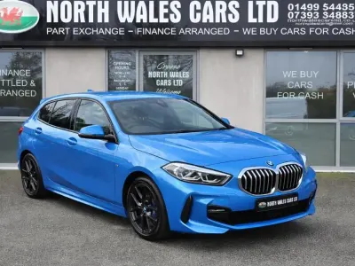 Usado BMW 118 M Sport 2020 Azul Utilitario